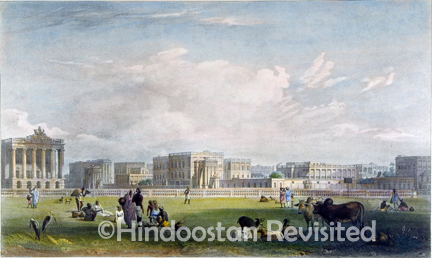 /data/Original Prints/Noteable Artists and Works/ESPLANADE ROW - RIGHT OF GOVERNMENT HOUSE - ENTRANCE TO GOVERNMENT HOUSE - CALCUTTA.jpg